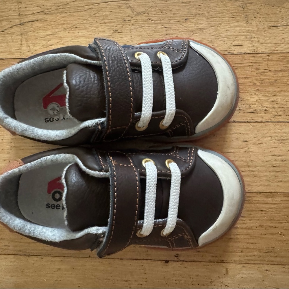 See Kai Run Lucci in Brown Leather, size 7